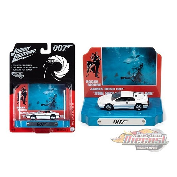 007 James Bond 1976 Lotus Esprit S1 - Machines à écran argenté - Johnny Lightning -1:64 - JLSP118 Passion Diecast