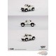 Mini GT - 1:64 - Land Rover Defender 90 Pickup Blanc - Mijo Exclusives USA - MGT00338 Passion Diecast