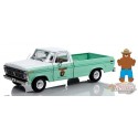 1975 Ford F-100 in Forest Service Green with Smokey Bear Figure - 1/18  Greenlight - 13636