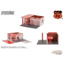 (Web Only) Phillips 66 - Vintage Gas Station - Mechanic's Corner Series 8 - Greenlight 1/64 - 57092