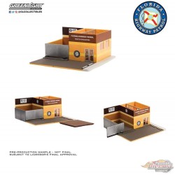 Florida Highway Patrol - Hot Pursuit Center Command - Mechanic's Corner Series 8 - Greenlight 1/64 - 57091