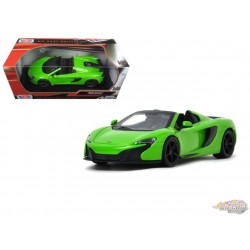 Mclaren 650S Spider Vert- Motormax 1/24 -79326 GR Passion Diecast 