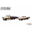 Armor All - 1972 Chevrolet C-30 Ramp Truck with 1976 Chevrolet Laguna - H.D. Trucks Series 23 - Greenlight  1/64 - 33230 A