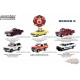 Fire & Rescue Series 3 Assortment - 1/64 Greenlight - 67030 - Passion Diecast