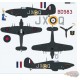 Hawker Hurricane Mk IIc RAF No.1 Sqn, BD983, James MacLachlan, RAF Tangmere, England, 1942 / Hobby Master 1:48 HA8654