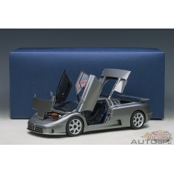 Bugatti EB110 SS (Grigio Metallizzato)  -  Autoart - 70916  Passion Diecast