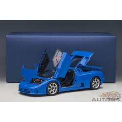 Bugatti EB110 SS (French Racing Blue)  -  Autoart - 70917 Passion Diecast