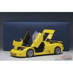 Bugatti EB110 SS (Giallo Bugatti)  -  Autoart - 70918 Passion Diecast
