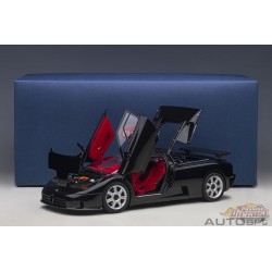 Bugatti EB110 SS (Nero Vernice)  -  Autoart - 70919  Passion Diecast