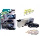 1985 Ford Mustang SVO Bleu - Johnny Lightning 1:64 - JLCP7376 A - Passion Diecast 