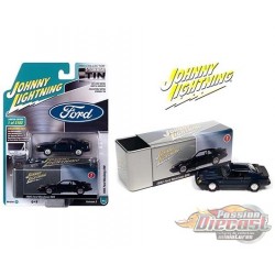 1985 Ford Mustang SVO Bleu - Johnny Lightning 1:64 - JLCP7376 A