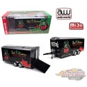 Mijo Exclusive - Enclosed Trailer Rat Fink Black - Auto Mijo Exclusive - Enclosed Trailer Rat Fink Black - Auto