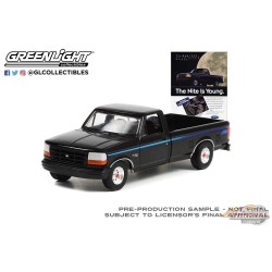 "The Nite Is Young" - 1992 Ford F-150 Nite Edition - Vintage Ad Cars Series 7 - 1/64 Greenlight - 39100 F Passion Diecast 