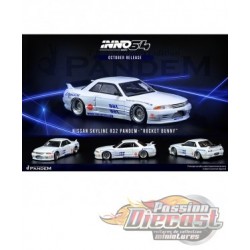 Nissan Skyline GTR R32 Pandem Rocket Bunny White - INNO 64 - 1/64 - IN64-R32P-WHI  Passion Diecast