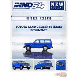 Toyota Land Cruiser FJ60 Royal Blue - INNO 64 - 1/64 - IN64-FJ60-BLU
