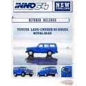 Toyota Land Cruiser FJ60 Bleu Royal  - INNO 64 - 1/64 - IN64-FJ60-BLU