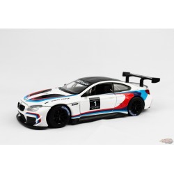 BMW M6 GT3  White   - Optimum Diecast - 1/24 - 724255 - Passion Diecast 