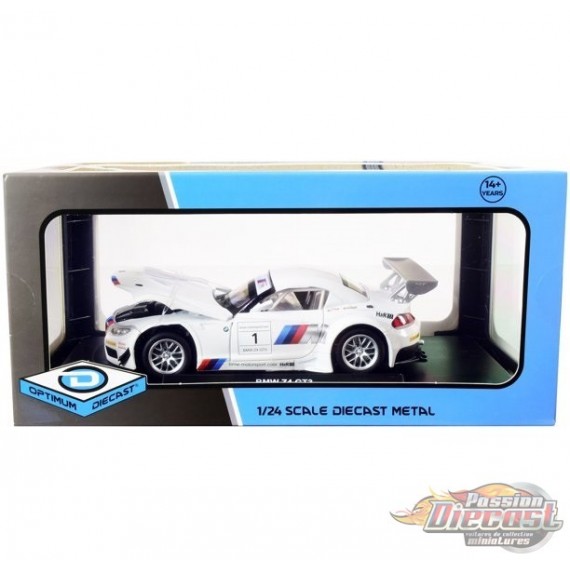 2013 BMW Z4 GT3 - Blanc - Optimum Diecast - 1/24 - 724260 - Passion Diecast 