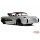 1957 Chevy Corvette Greay - Bigtime Muscle - Jada 1/24 - 33524 - Passion Diecast 