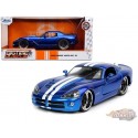 2008 Dodge Viper SRT10 Bleu - Bigtime Muscle - Jada 1/24 - 32726