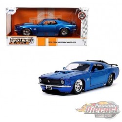 1970 Ford Mustang Boss 429 Blue - Bigtime Muscle - Jada 1/24 - 33043