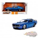 1970 Ford Mustang Boss 429 Blue - Bigtime Muscle - Jada 1/24 - 33043