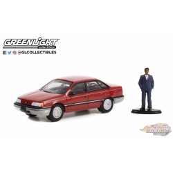 1989 Ford Tarus with Sales Associate in Suit - The Hobby Shop Series 13 - 1/64 Greenlight - 97130 D