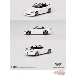 Mini GT - 1:64 - Honda S2000 (AP2) Type S Grand Prix White - Mijo Exclusives USA - MGT00349