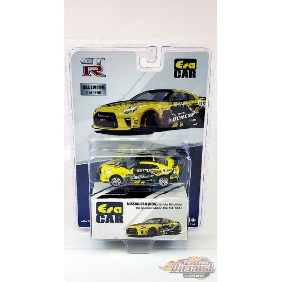 Nissan GT-R R35 Simola Hillclimb 1St Special Edition - CHASE CAR - Limited 1,200 Pcs - Era Car  1/64 - NS21GTRRF56GR