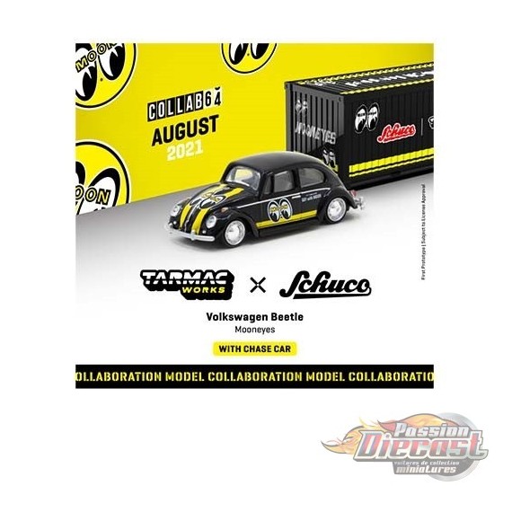 Volkswagen Beetle Mooneyes with Container Case - Tarmac Works - 1/64 - T64S-006-ME2