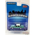 CHASE CAR 1986 Chevrolet Caprice Lowrider Blue - Mijo Exclusives - 1/64 Greenlight - 51389GR