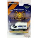 CHASE CAR 2020 Ford Transit - West Palm Beach, Floride Police- Hobby Exclusive - 1/64 Greenlight - 30261GR