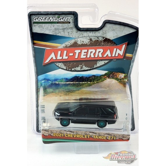 CHASE CAR 2021 Chevrolet Tahoe Z71 - All-Terrain Series 12- 1/64 Greenlight - 35210 EGR