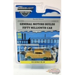 CHASE CAR 1955 Chevrolet Bel Air - La 50 millionième voiture General Motors - Hobby Exclusive -1/64 Greenlight - 30231GR