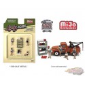 Mijo Exclusive -  Lady Mechanic - set Figurine 6 pieces Diecast  -  American Diorama 1-64 - 76484 MJ