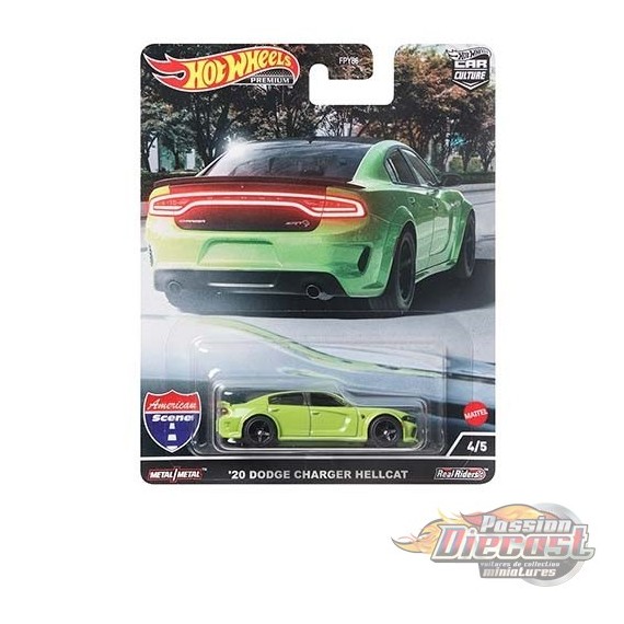 2020 Dodge Charger Hellcat - " American Scene " - Hot Wheels 1:64 - HCK04 - Passion Diecast