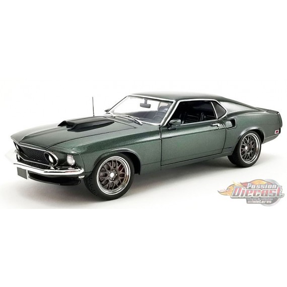 1969 FORD MUSTANG GT STREET FIGHTER - BULLET - ACME 1/18 A1806017 ...