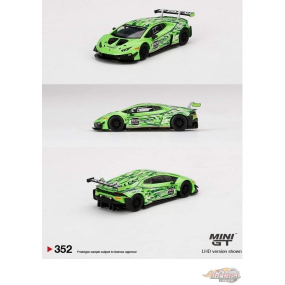 Mini GT - 1:64 - Lamborghini Huracan GT3 EVO Presentation - Mijo Exclusives USA - MGT00352 Passion DIecast