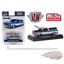 1973 Chevrolet Cheyenne 10 With Camper Shell Limited Edition - M2 Machine - MiJo Exclusives - 1:64 - 31500-MJS37