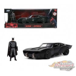 The Batman Batmobile & Batman Figure - Hollywood Rides 2022 - Jada 1/24 - 32731 -  Passion Diecast