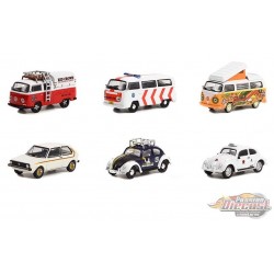 Club Vee-Dub Series 14 - Assortiment - 1/64 Greenlight - 36050 - Passion Diecast