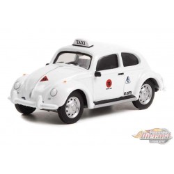 Taxco, Mexico - Volkswagen Beetle Taxi in White - Club Vee-Dub Series 14 - 1/64 Greenlight - 36050 F