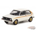 1975 Volkswagen Rabbit in Pastel White with Custom Stripes - Club Vee-Dub Series 14 - 1/64 Greenlight - 36050 D
