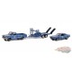 1968 Chevrolet C-10 and 1967 Chevrolet Trans Am Camaro - on Tandem Car Trailer - Dana Chevrolet - 1/64 Greenlight - 31140 A