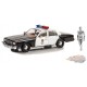 1987 Chevrolet Caprice  Police - Terminator 2 (1991) with T-1000 Liquid Metal Android Figure - Greenlight 1/18 - 19105