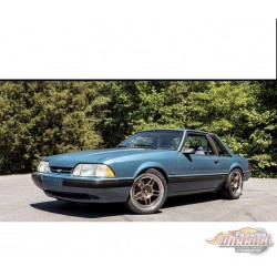 Detroit Speed, Inc. - 1989 Ford Mustang 5.0 LX in Medium Shadow Blue - 1/18 - GMP - 18977 Passion Diecast 