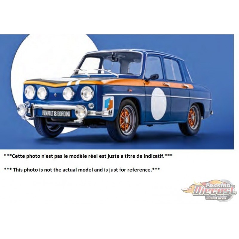 Solido 1:18 Renault 8 TS year 1967 orange S1803603 model car S1803603  421185800 3663506010026
