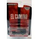 CHASE CAR 1981 Chevrolet El Camino with Camper Shell in Black with Red Stripes - Hobby Exclusive - 1/64 Greenlight - 30310GR