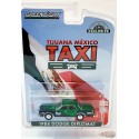 CHASE CAR Tijuana, Mexico Taxi - 1984 Dodge Diplomat - Hobby Exclusive - 1/64 Greenlight - 30200GR