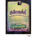 CHASE CAR 1982 Chevrolet Monte Carlo Lowrider Vert - Mijo Exclusives - 1/64 Greenlight - 51388GR